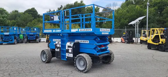 2019 Genie GS-4390 RT Rough Terrain Scissor Lift