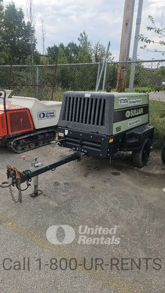 2018 Sullair 185DPQ-KU-T3 Air Compressor