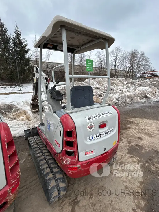 2021 Takeuchi TB216R Mini Excavator