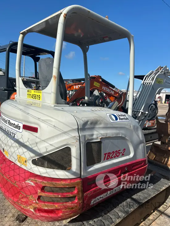 2021 Takeuchi TB235-2R Mini Excavator