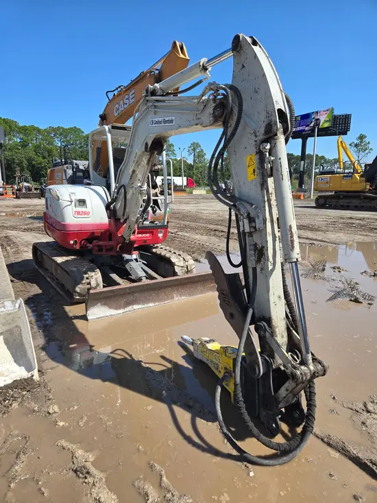 2021 Takeuchi TB260 Mini Excavator