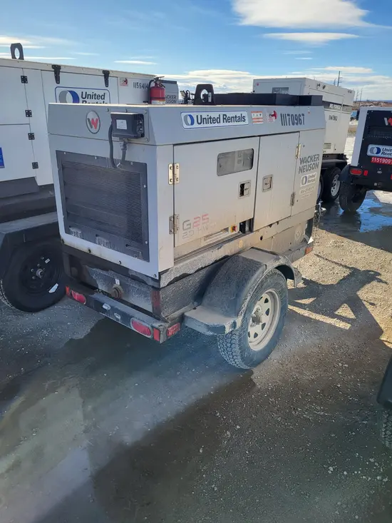 2021 Wacker Neuson G25 T4F Diesel Generator