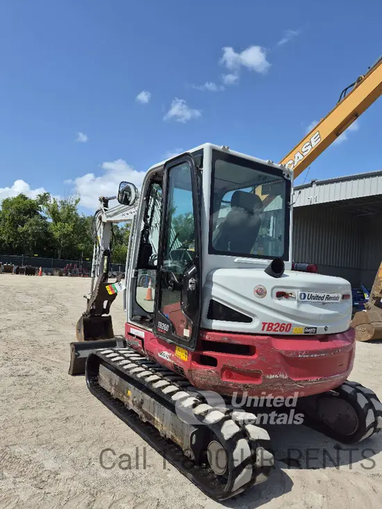 2022 Takeuchi TB260C Mini Excavator