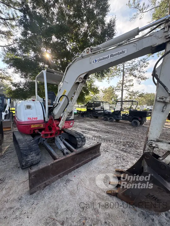 2021 Takeuchi TB240 Mini Excavator