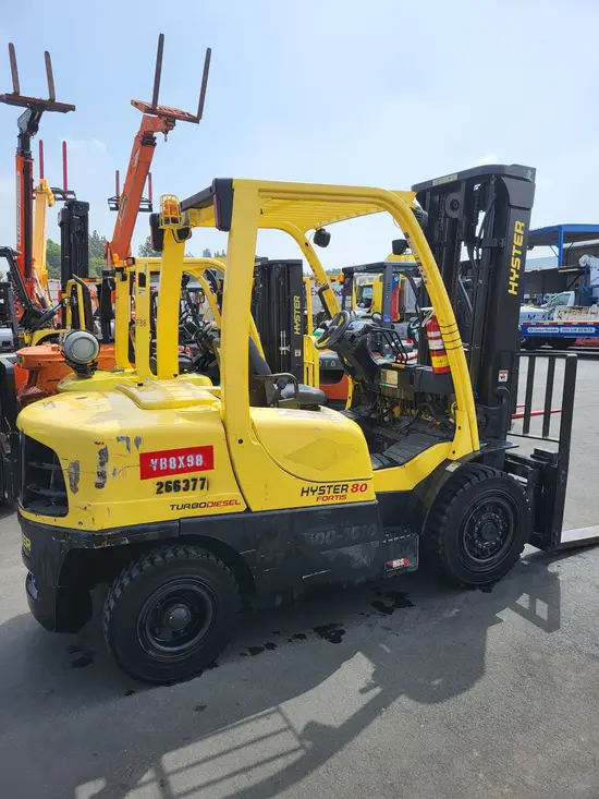 2014 HYSTER H80FT Warehouse Forklift