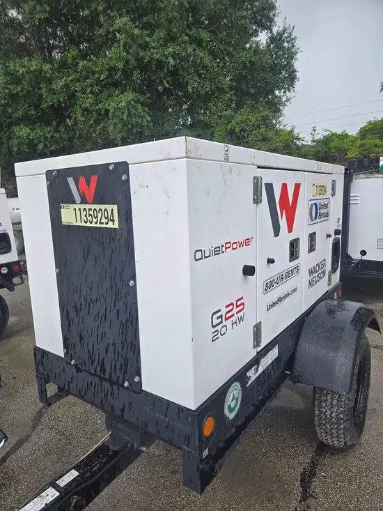 2022 Wacker Neuson G25 T4F Diesel Generator