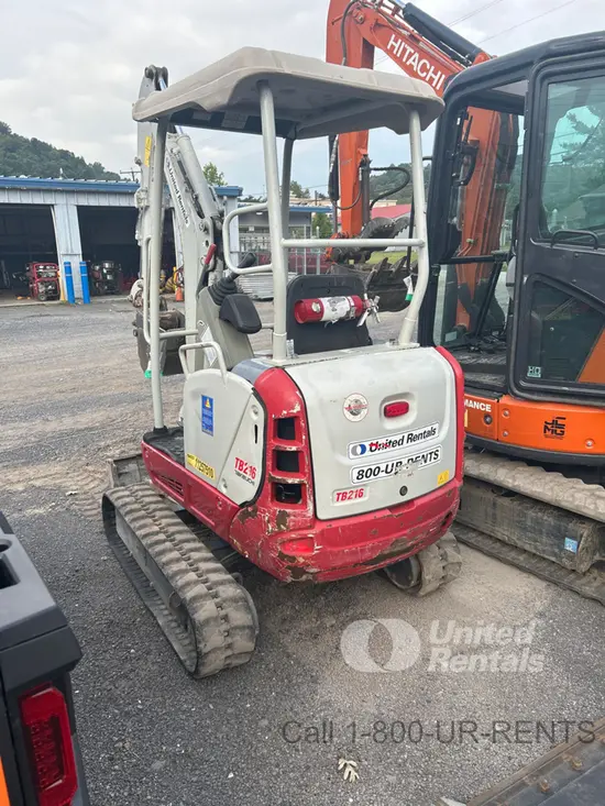 2021 Takeuchi TB216 Mini Excavator