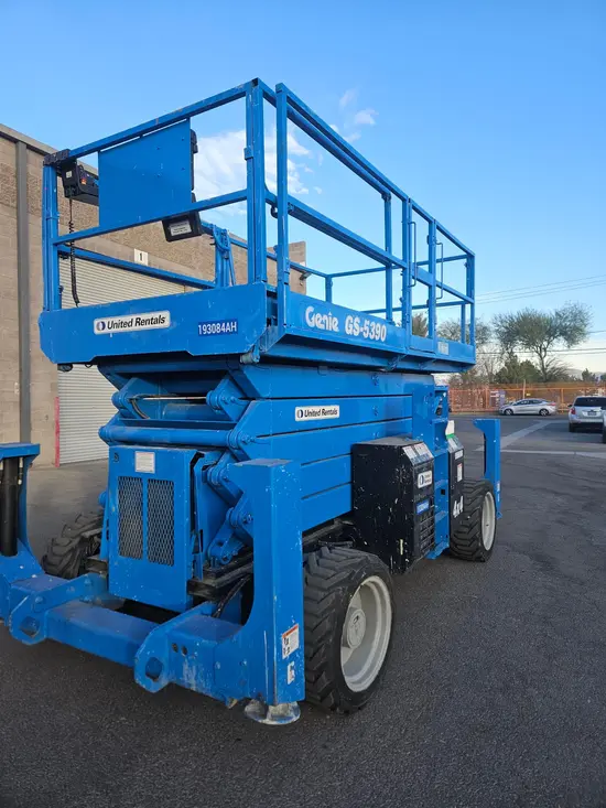 2017 Genie GS-5390 RT Rough Terrain Scissor Lift