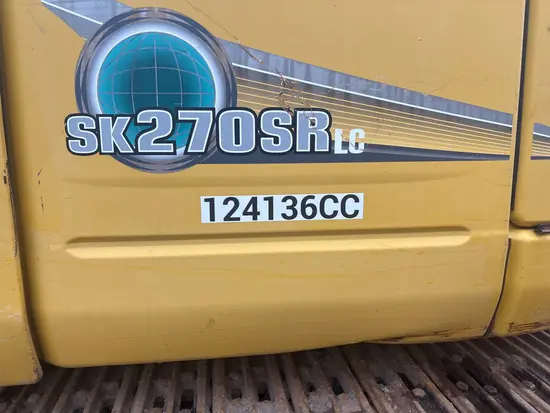 2019 Kobelco SK270SRLC-5 Excavator