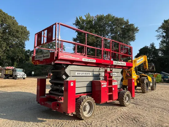 2016 MEC 6092RT Rough Terrain Scissor Lift