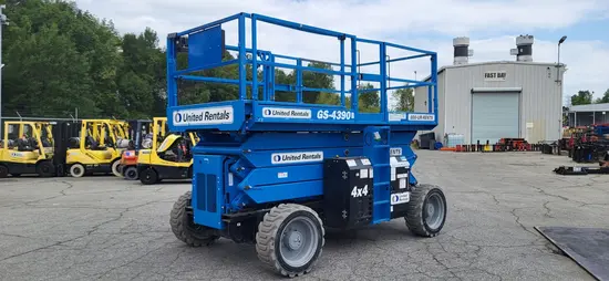 2019 Genie GS-4390 RT Rough Terrain Scissor Lift