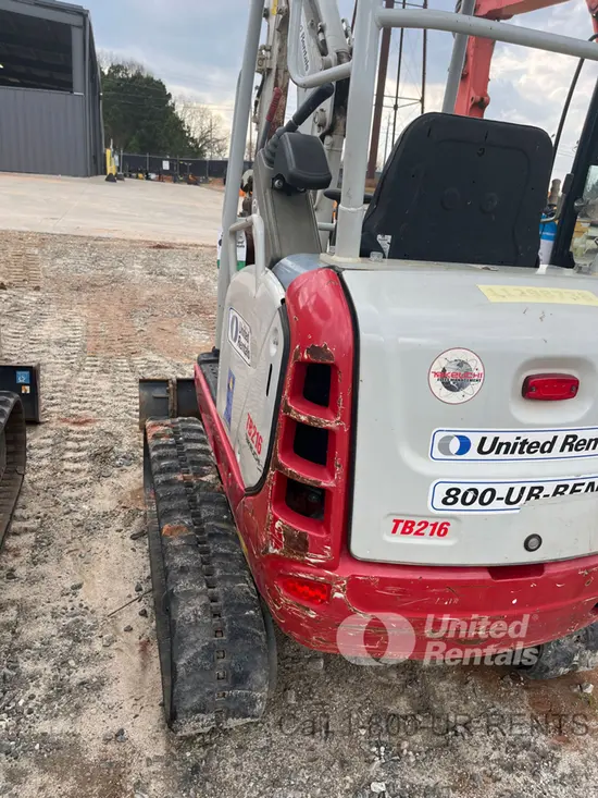 2021 Takeuchi TB216 Mini Excavator