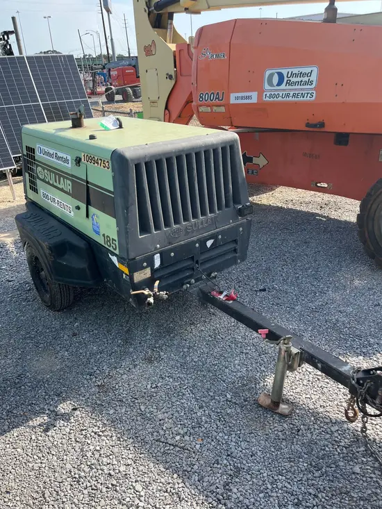 2019 Sullair 185DPQ-KU-T3 Air Compressor