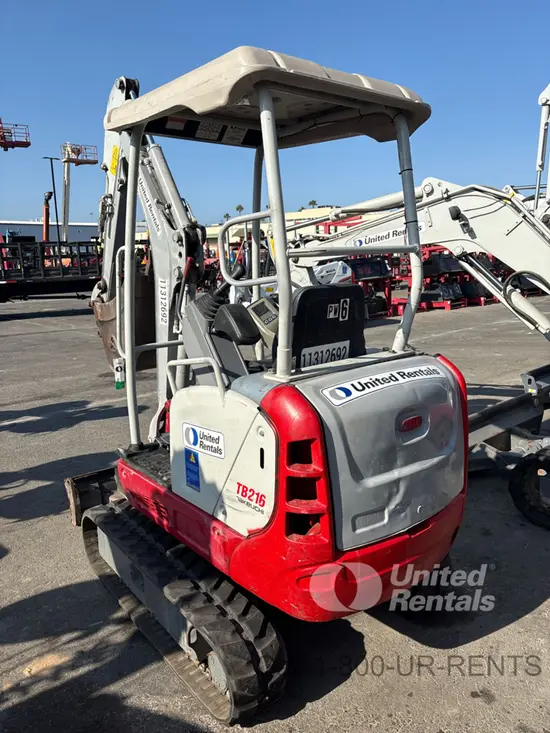 2021 Takeuchi TB216 Mini Excavator