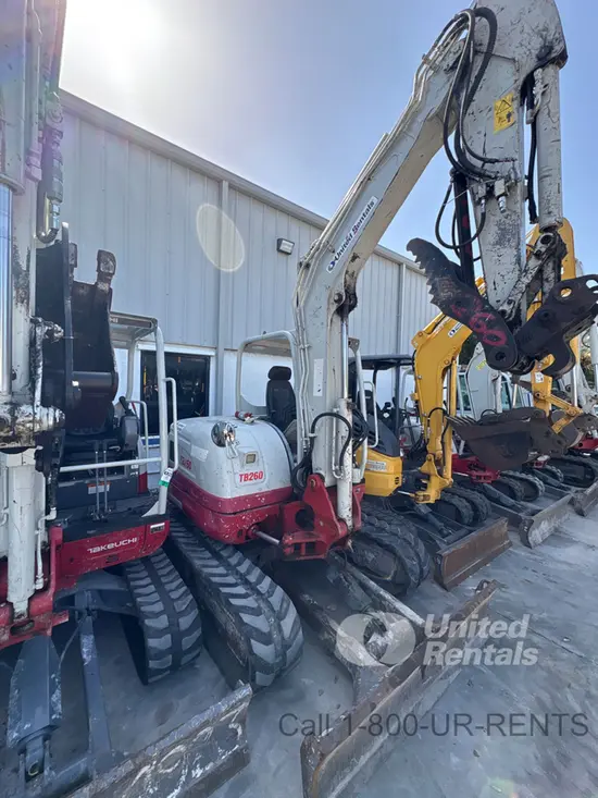 2021 Takeuchi TB260 Mini Excavator
