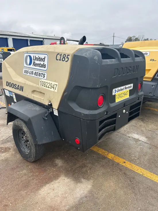 2019 Doosan C185WDO-T4F Air Compressor