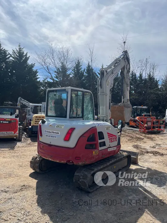 2021 Takeuchi TB370CR Mini Excavator