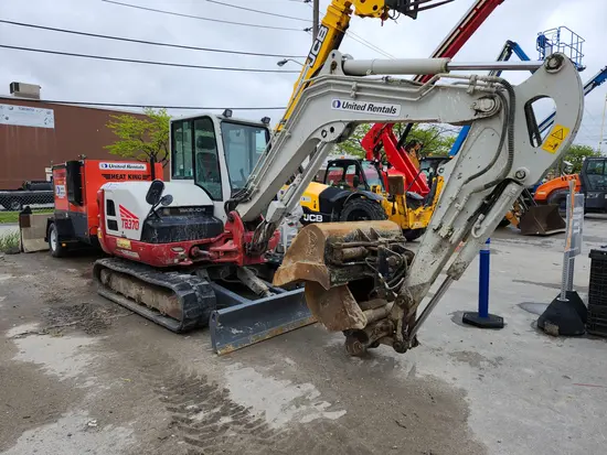 2022 Takeuchi TB370CR Mini Excavator