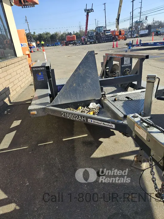 2018 JLG TRIPLE L 449 Hydraulic Drop Deck Trailer
