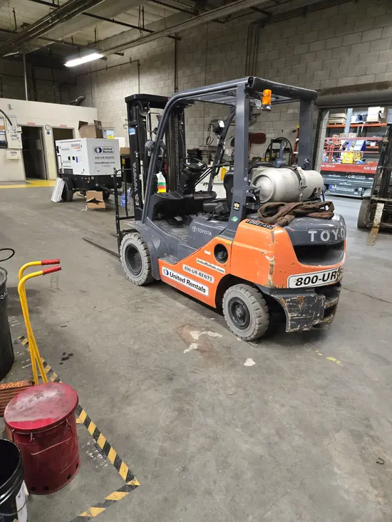 2019 Toyota 8FGU25 Warehouse Forklift