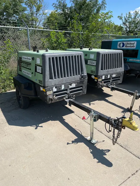 2019 Sullair 185DPQ-KU-T3 Air Compressor