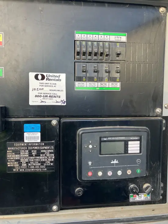2019 Eco Power Equipment CIPR-76W Generator