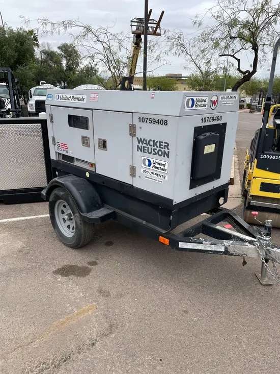 2018 Wacker Neuson G25 T4F Diesel Generator