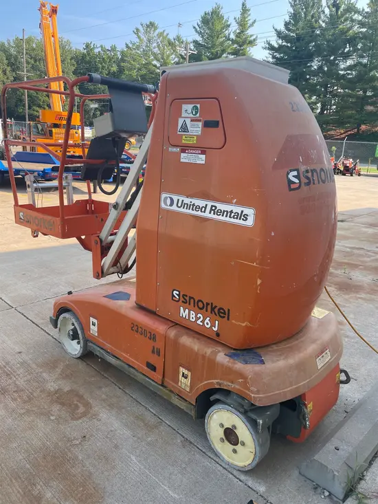 2019 Snorkel MB26J Vertical Mast Boom Lift