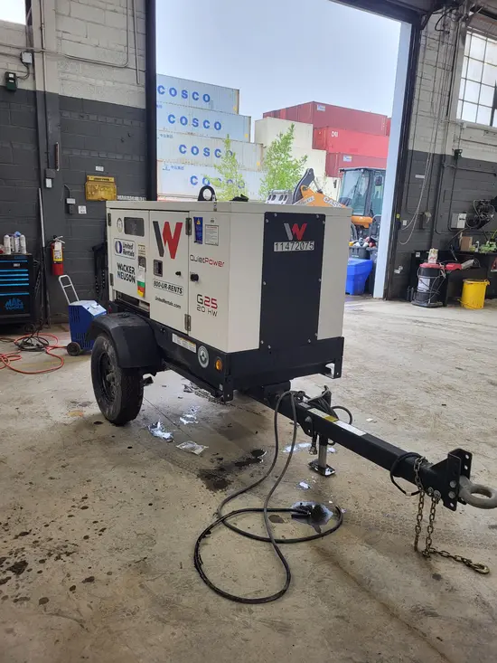 2022 Wacker Neuson G25 T4F Diesel Generator