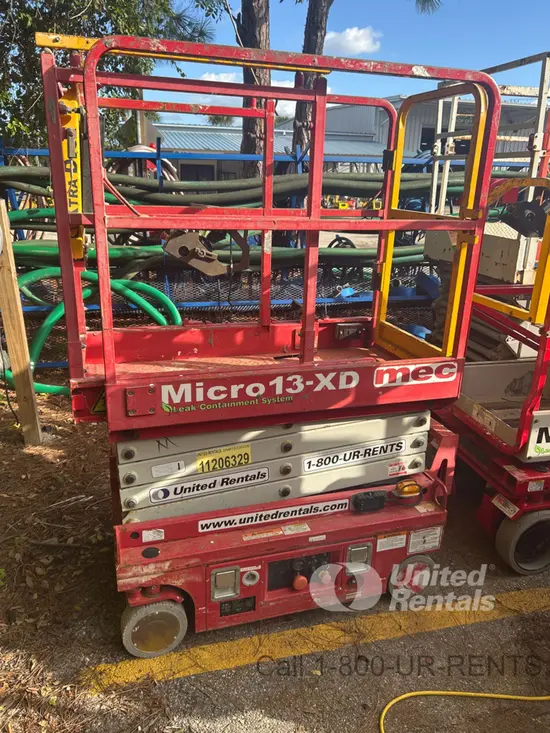 2021 MEC MICRO 13-XD Scissor Lift