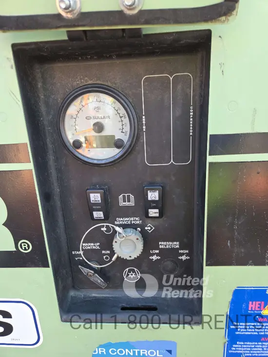 2018 Sullair 185DPQ-KU-T3 Air Compressor