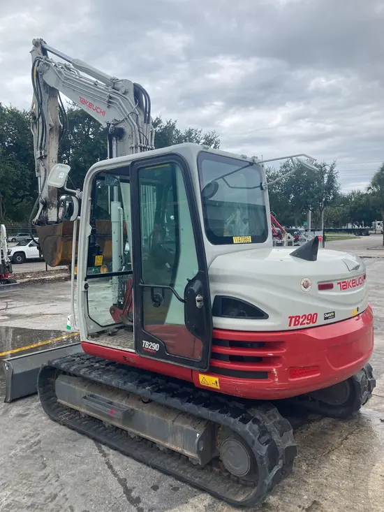 2022 Takeuchi TB290C Mini Excavator