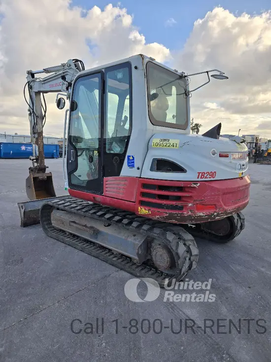 2019 Takeuchi TB290C Mini Excavator