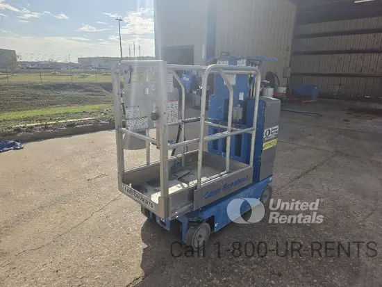 2018 Genie GR-12 Self-Propelled One-Person Lift