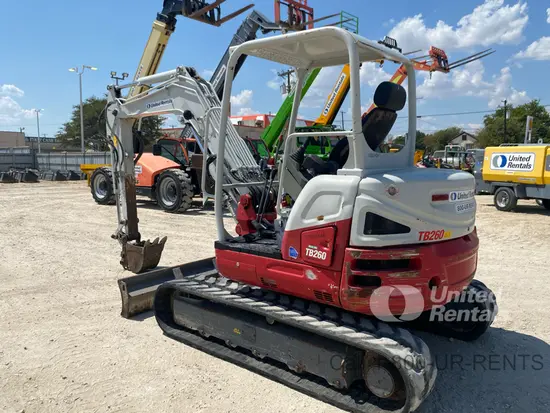 2019 Takeuchi TB260 Mini Excavator