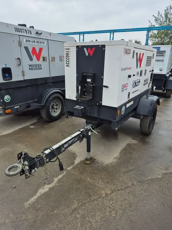 2023 Wacker Neuson G50 T4F 600V Diesel Generator