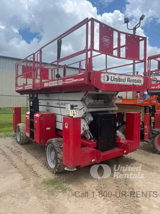 2017 MEC 6092RT Rough Terrain Scissor Lift