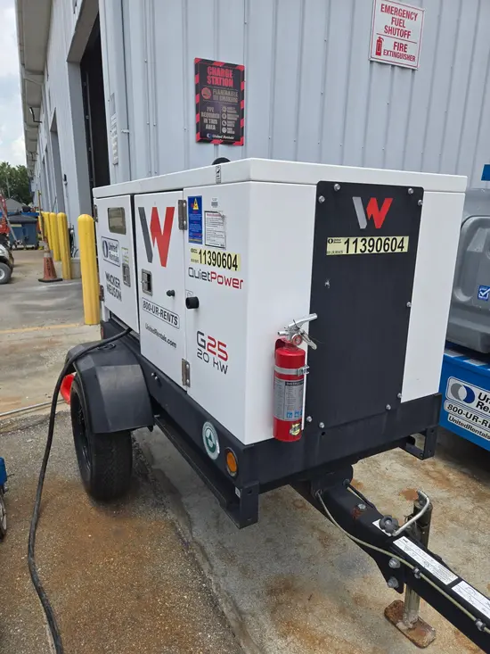 2022 Wacker Neuson G25 T4F Diesel Generator