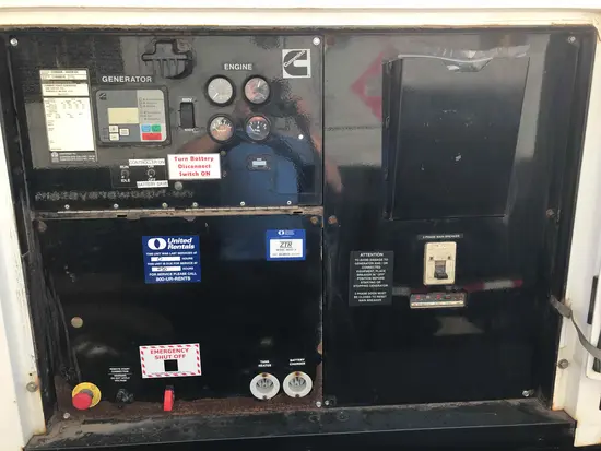 2013 Cummins C200D6R Diesel Generator