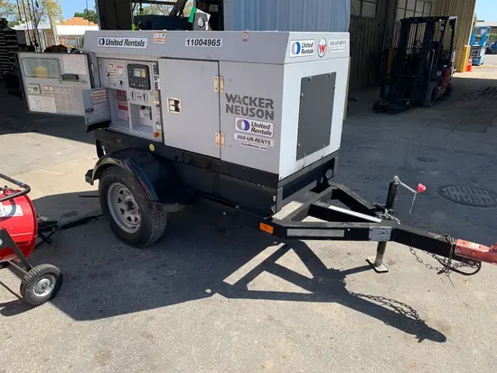 2019 Wacker Neuson G25 T4F Diesel Generator