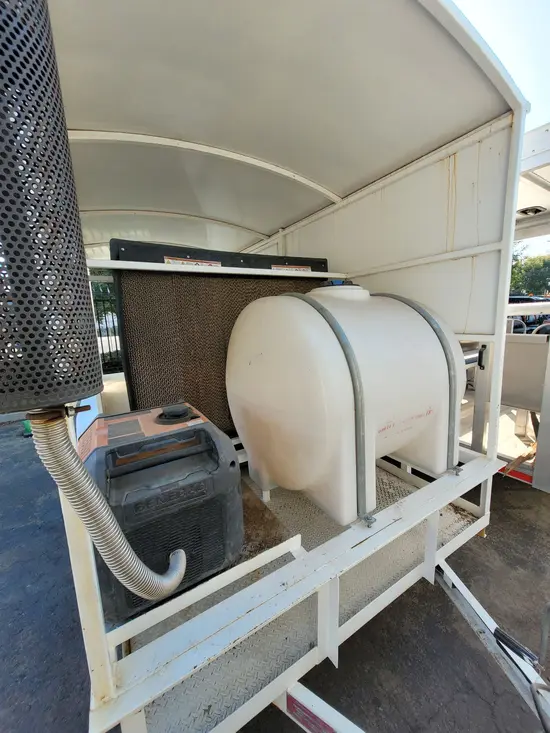 2016 Brock's Trailers 16' COOLING Evaporative Cooling Fan