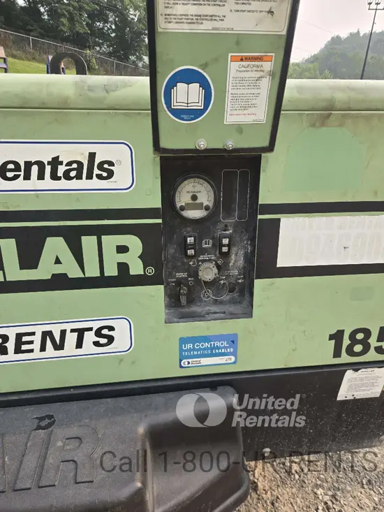 2019 Sullair 185DPQ-KU-T3 Air Compressor