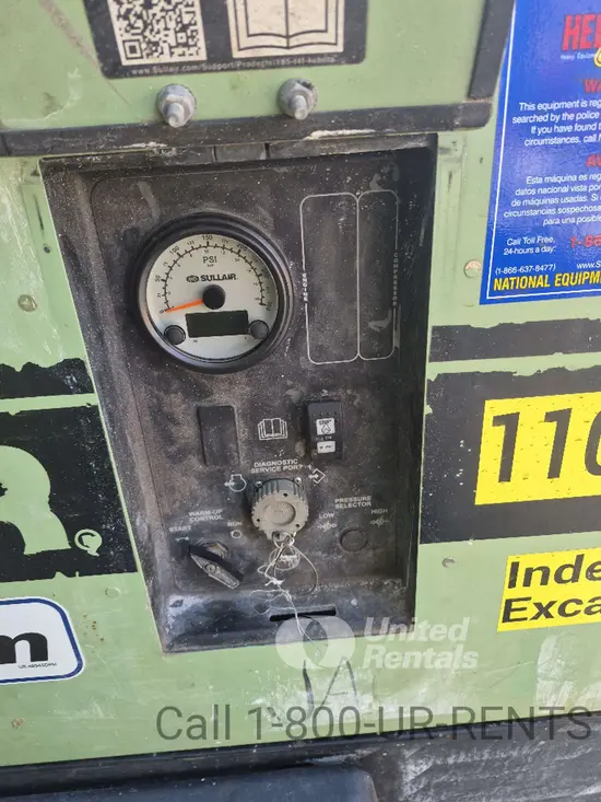 2020 Sullair 185DPQ-KU-T3 Air Compressor