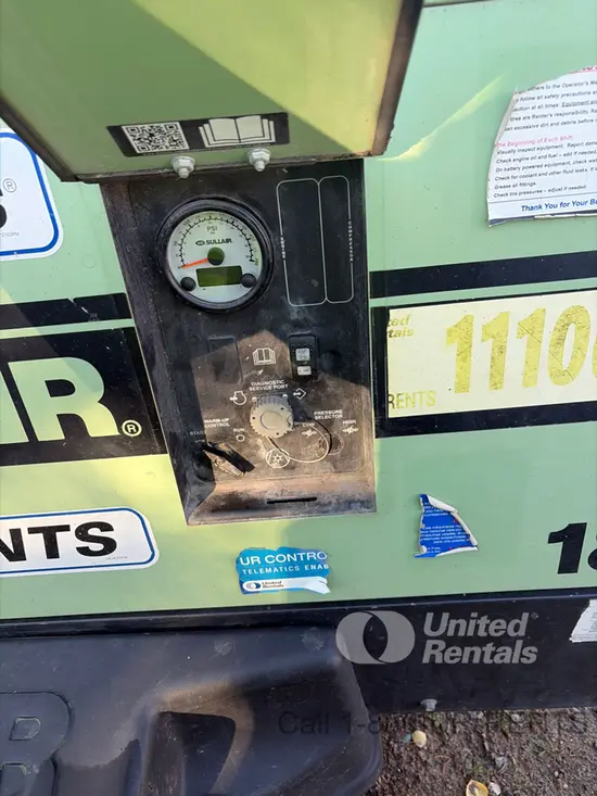 2020 Sullair 185DPQ-KU-T3 Air Compressor