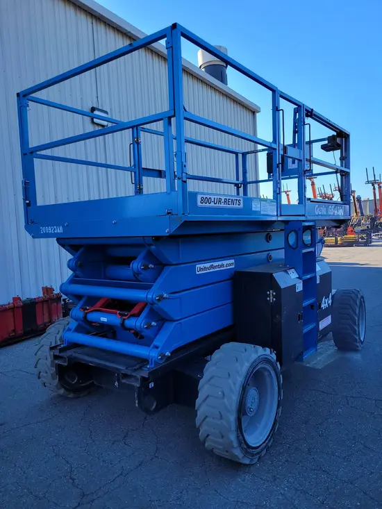 2017 Genie GS-4390 RT Rough Terrain Scissor Lift
