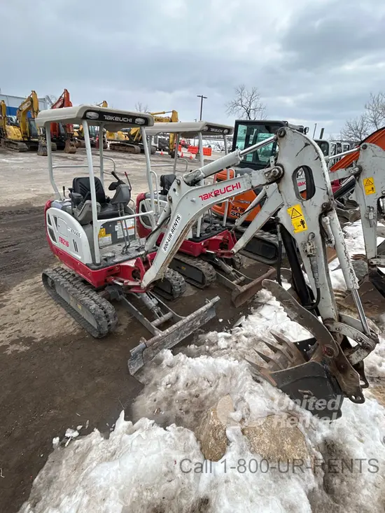 2021 Takeuchi TB216R Mini Excavator