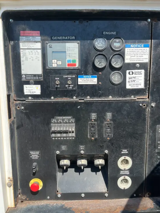 2014 Cummins C200D6R Diesel Generator