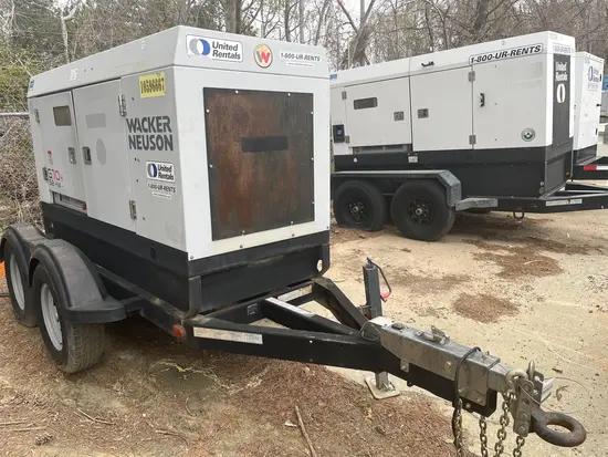 2017 Wacker Neuson G70 T4I Diesel Generator