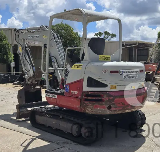 2021 Takeuchi TB240 Mini Excavator