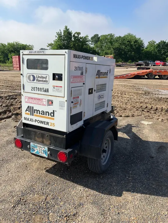 2018 Allmand MP25 Diesel Generator